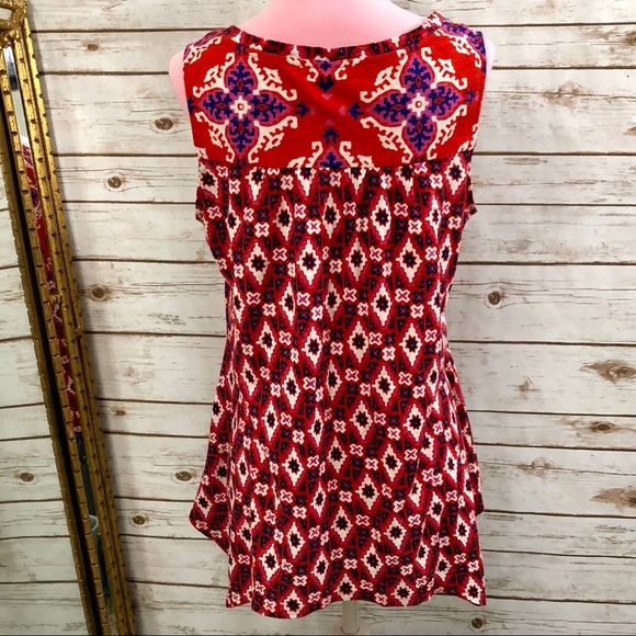 Anthropologie • Akemi + Kin Galapa Cotton Model Split Tank - Picture 5 of 7